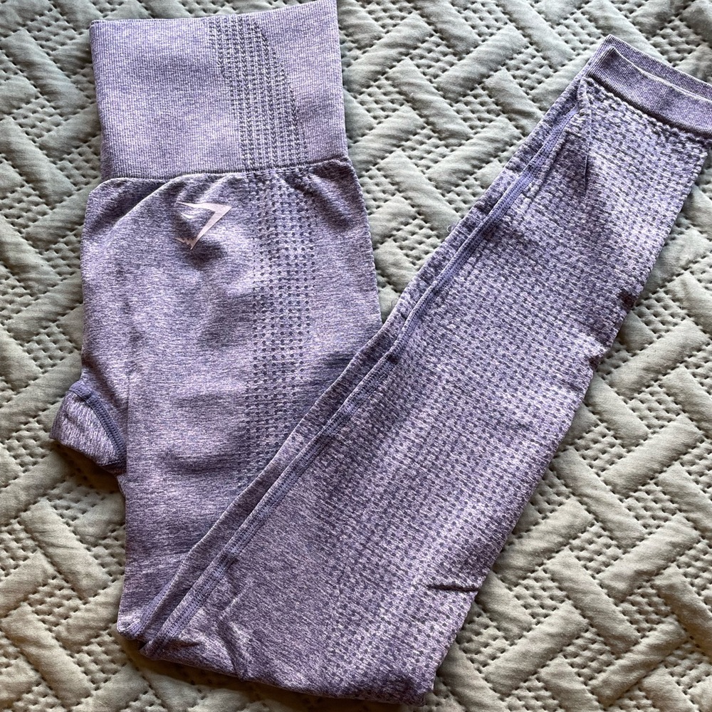 gymshark light blue original vital seamless leggings -